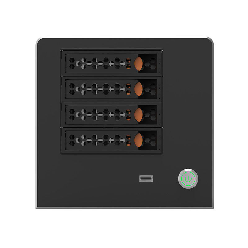 Ограждение NAS Storage Server Шасси домохозяйство 4 Bay Компьютер 1U 2U 3U NAS Шасси Черный 4 Bay 6 Bay 8 Bay 12 Bay 24 Bay
