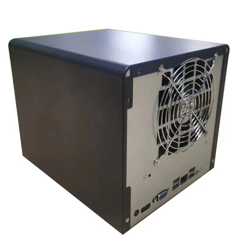 Оборудование NAS Storage Сервер Шасси Домашнее 4 Bay Компьютерный корпус Алюминиевая сплав панель