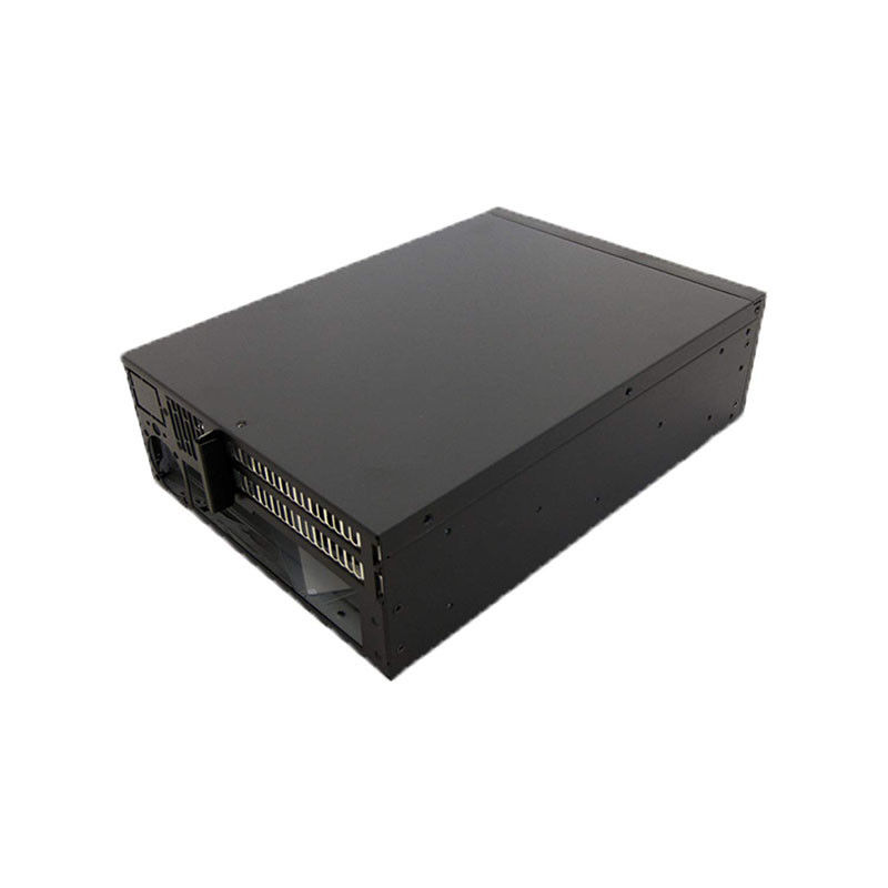 6U Rackmount Server Chassis Design Черная промышленная электроника 19 дюймов 3U Компьютерный корпус ПК