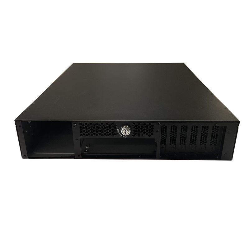 Уникальный дизайн 2U Control Industrial Rackmount Chassis с замком для сервера и хранилища