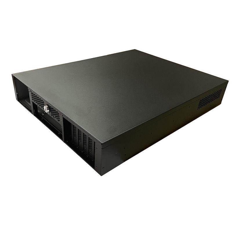 Уникальный дизайн 2U Control Industrial Rackmount Chassis с замком для сервера и хранилища